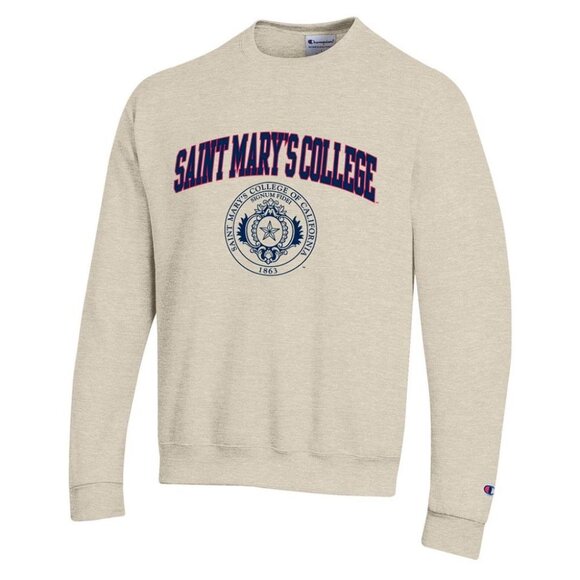 CHAMPION Men's Saint Mary's College of California Replen Powerblend Crew Size L - Picture 1 of 7